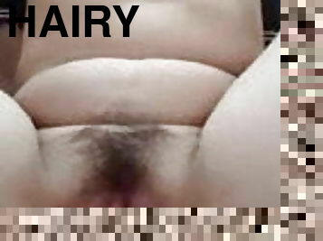 peluda, masturbación, coño-pussy, amateur