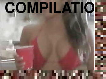 WWE, Nikki Bella, try not to fap compilation (cum tribute)