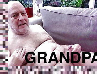 grandpa stroke on webcam