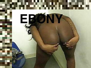 Back to the gloryhole, ebony 