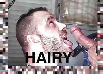 HAIRYANDRAW Inked Hunk Jay Ricci Fucked Hairy Jock After BJ