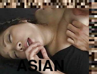 asiatique, gros-nichons, chatte-pussy, amateur, fellation, milf, maison, japonais, femme-habillée-mec-nu, ejaculation