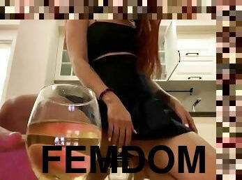 POV Piss Drinking Humiliation Femdom With Mistresses Sofi and Kira