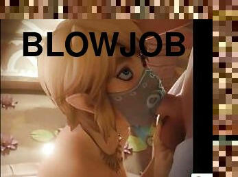 PERFECT BLOWJOB FROM FEMBOY LINK CUM IN MOUTH  THE LEGEND OF ZELDA TRAP HENTAI ANIMATION 60FPS
