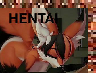 arsch, groß-titten, kompilation, hentai, 3d