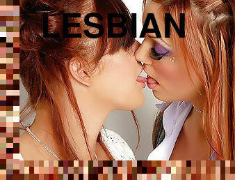 Sexy lesbians and pussy pleasure