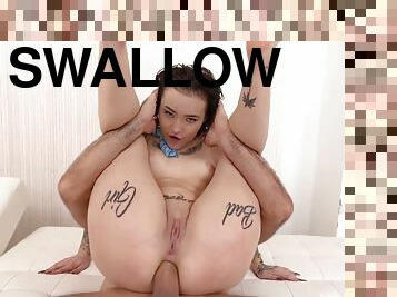 Teen Anal Dp Hardcore Cum Swallow