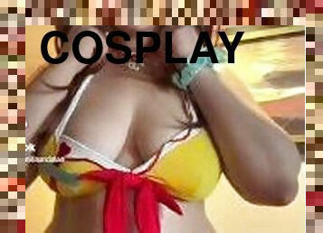 ????? Inugami Korone Bikini Cosplay