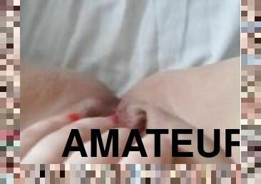 clito, masturbation, chatte-pussy, amateur, milf, doigtage, point-de-vue, vagin, solo, humide