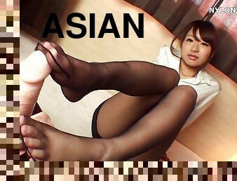 asiatiche, collant-di-nylon, ragazze-giovani, giocattoli, pornostar, giapponesi, piedi, biancheria-intima, peni-finti, feticci