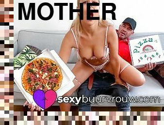 mainan, sudut-pandang, sperma, bersetubuh, ibu-mother, belanda, pizza