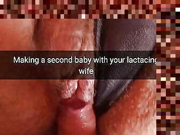 Trying knocking her up again &ndash; lactating cheating mommy