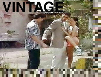 pornostar, vintage, classici, retro, trio, doppie, penetrazione