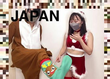 ????????????????????????????????????????????????????? Japanese Christmas Creampie In Present Sex