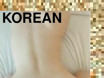 Korean girl Hayeon begs me to film her pussy