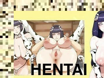 NARUTO - HINATA FIRST PERSPECTIVE TRY CUM INSIDE TWO HOLES (UNCENSORED)
