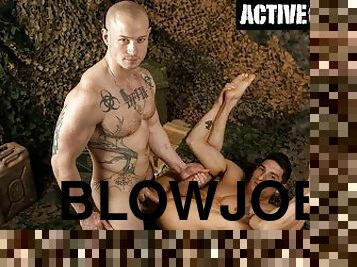 Niko Carr Promoting Army Jock With Massive Pounding - ActiveDuty