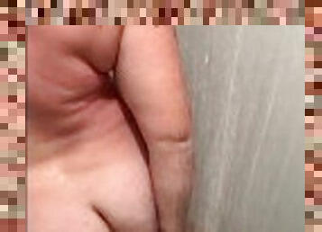 Dad Bod Shower with Dildo