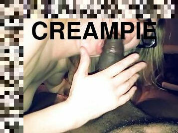 BBC anal creampie