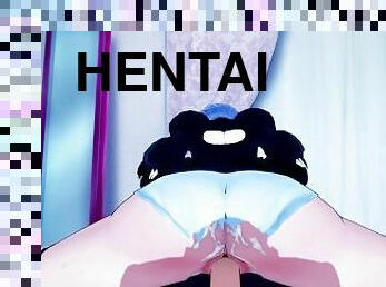 2B NIER BEDROOM FUCK (3D Hentai)