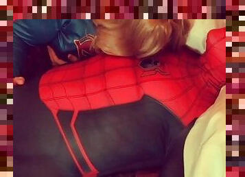 Supergirl FUCKS Spiderman