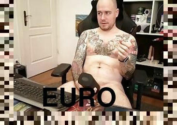 masturbieren, spielzeug, europäische, euro