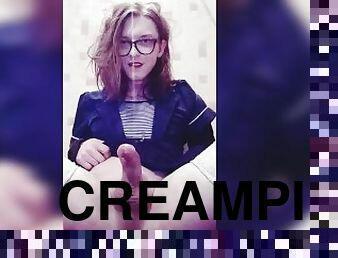 amatør, skønheder, kæmpestor-pik, teenager, spiller, creampie, sperm-sperm, massiv, solo, pik