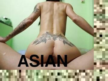 Fucked a slim Asian