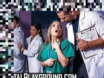 Digital Playground - Beautiful Petite Doctor Alessandra Jane Fools Around With Her Colleague