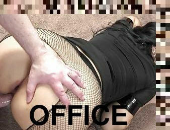 ChickPass 4k - Logan does a cavity search on officer Lucy Sunflower's tight Latina pussy