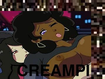 creampie, kartoon, hentai