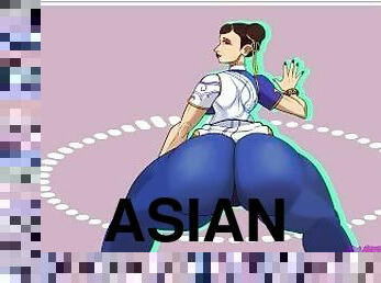 Chun Li Shakes Her Big 55 Year Old Ass - 2024 Birthday Edition