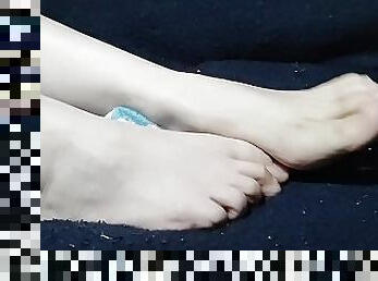 Sexy Socks Famale in My Foots