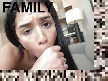 Kinky Family - Camila Cortez - Kinky fuck with hot stepsis