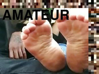 Car foot play