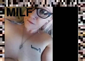 Sexy Blonde Milf Playing with her Pussy so Hard!
