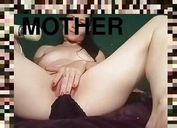 mastubasi, amatir, jenis-pornografi-milf, mainan, ibu, kotor, sudut-pandang, celana-dalam-wanita, sperma, ibu-mother