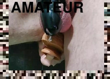 amatør, anal, bøsse, spiller, dildo, fetish, solo, mælk