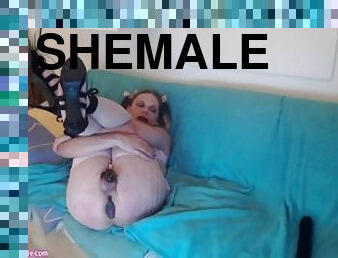 shemale, anal, leke, tysk, transeksuell