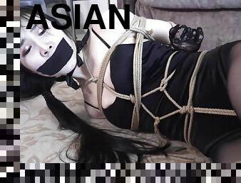 Asian Struggling Bunny Girl