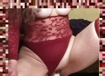 puting-payudara, dewasa, perempuan-tua, jenis-pornografi-milf, stocking-stockings, kotor, teransang, alat-mainan-seks, bokong, cowgirl-posisi-sex-wanita-di-atas-pria