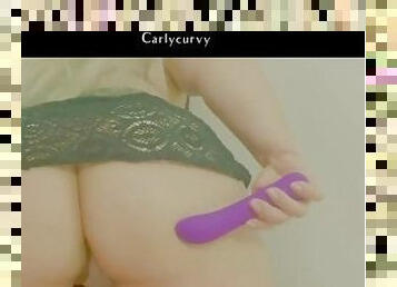 Vibrator, blonde, booty, boobs, and pussy!