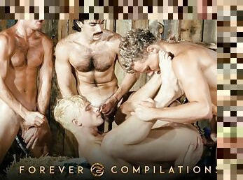 Top 10 Vintage 80s Gay Porn Scenes Compilation - FalconStudios