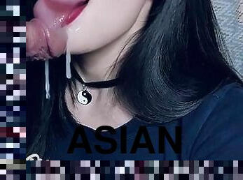 asia, pelajar, amatir, blowjob-seks-dengan-mengisap-penis, menelan, sperma, filipina