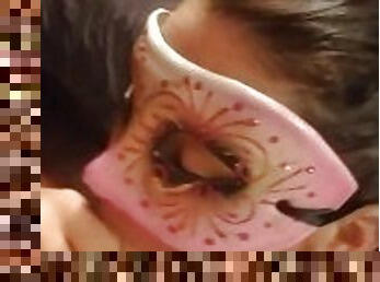 Sucking Dick in Mask