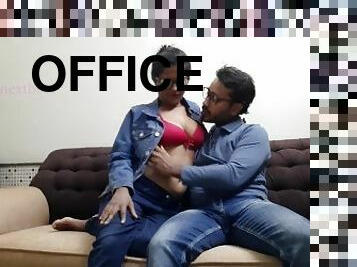 Bengali Secretary is Happy to Fucked by Her Office Boss - Hindi Dirty Sex Video