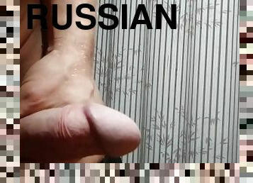 Russian boy masturbate and dirty talk
