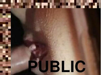 Squirting in public