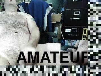 My first video - solo masturbation with cum shot