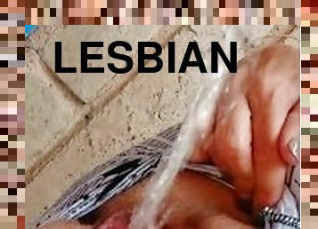 di-tempat-terbuka, kencing, umum, vagina-pussy, muncrat, amatir, lesbian-lesbian, seorang-diri